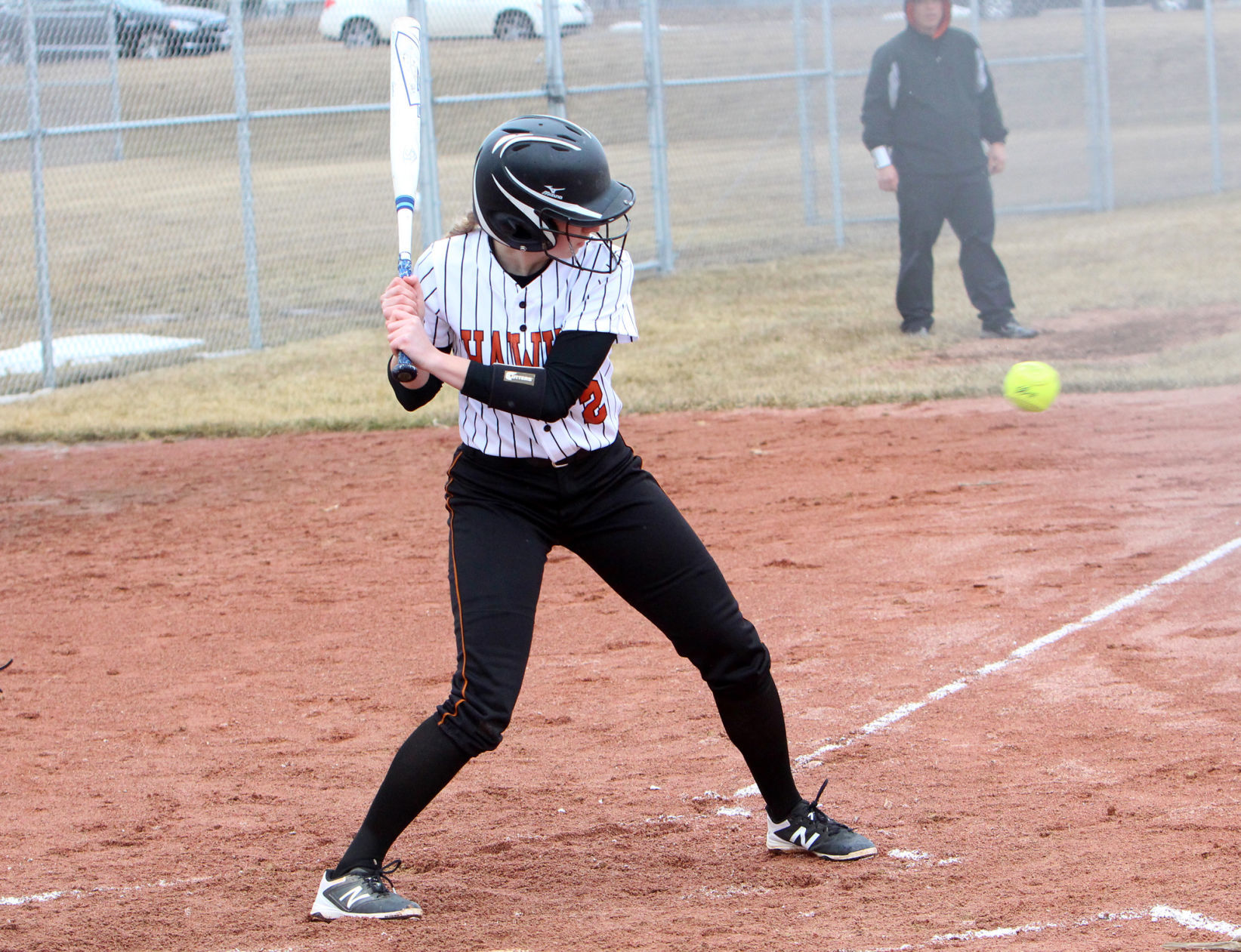 Elk Mound at Bloomer softball 4-4-19